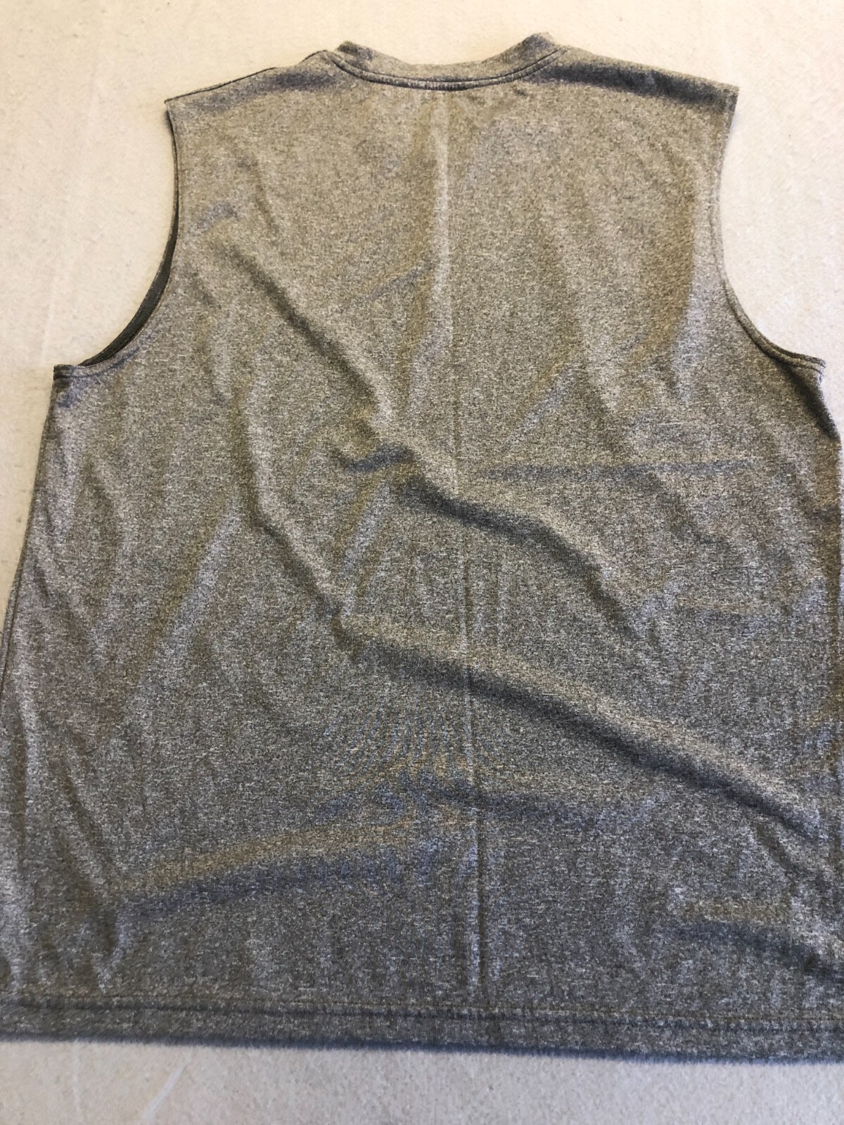 Champion Shirt Men's Large Gray Heather Muscle Activewear Tank Top gallery