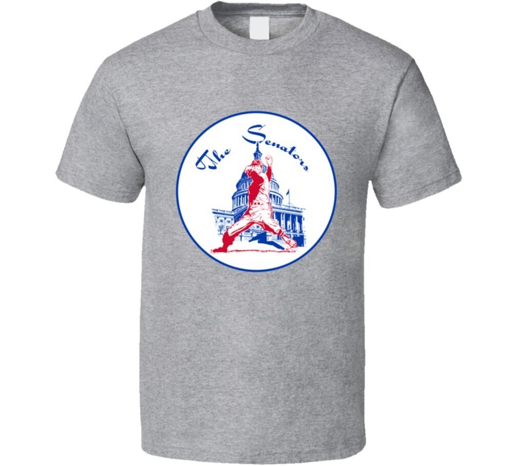 Washington Senators Retro Baseball Team T Shirt