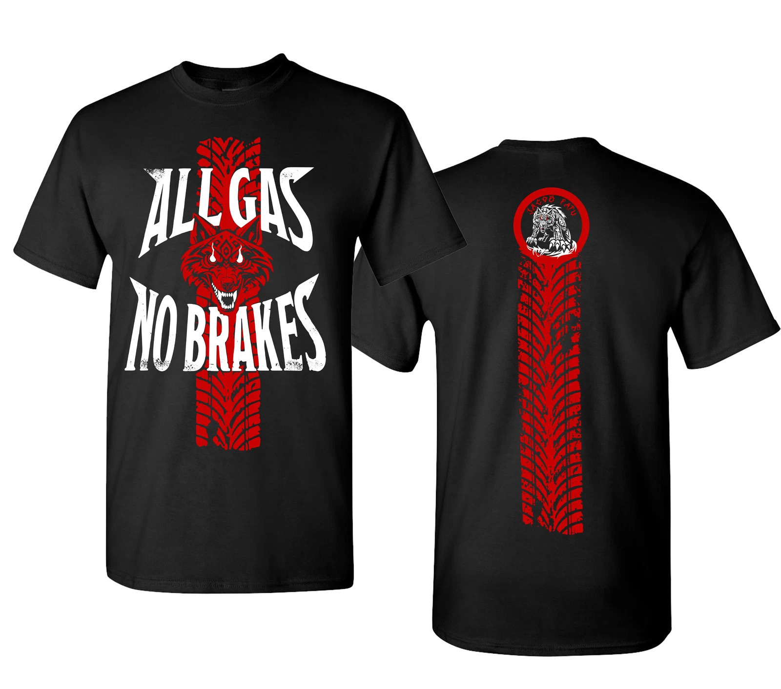 WWE Jacob Fatu All Gas No Brakes Black T-Shirt