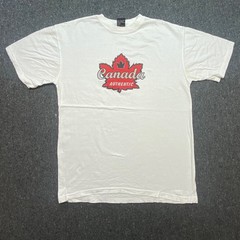 INC Canada Authentic Graphic T Shirt M White Streetwear Maple Leaf Tee
