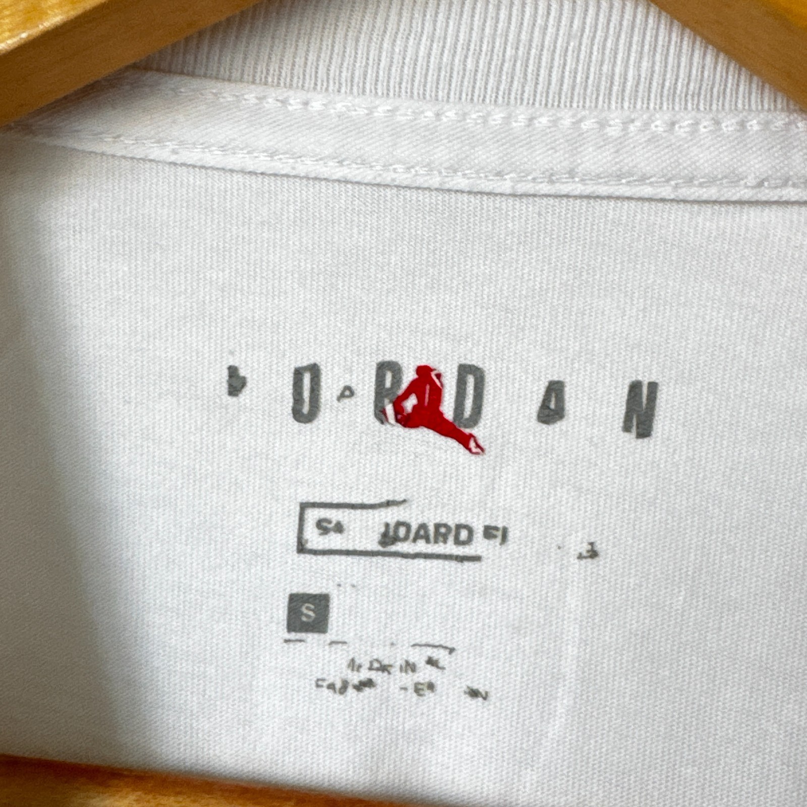 Jordan Jumpman Men's Graphic T-Shirt - White/Red - Size S - CJ0921-102 gallery