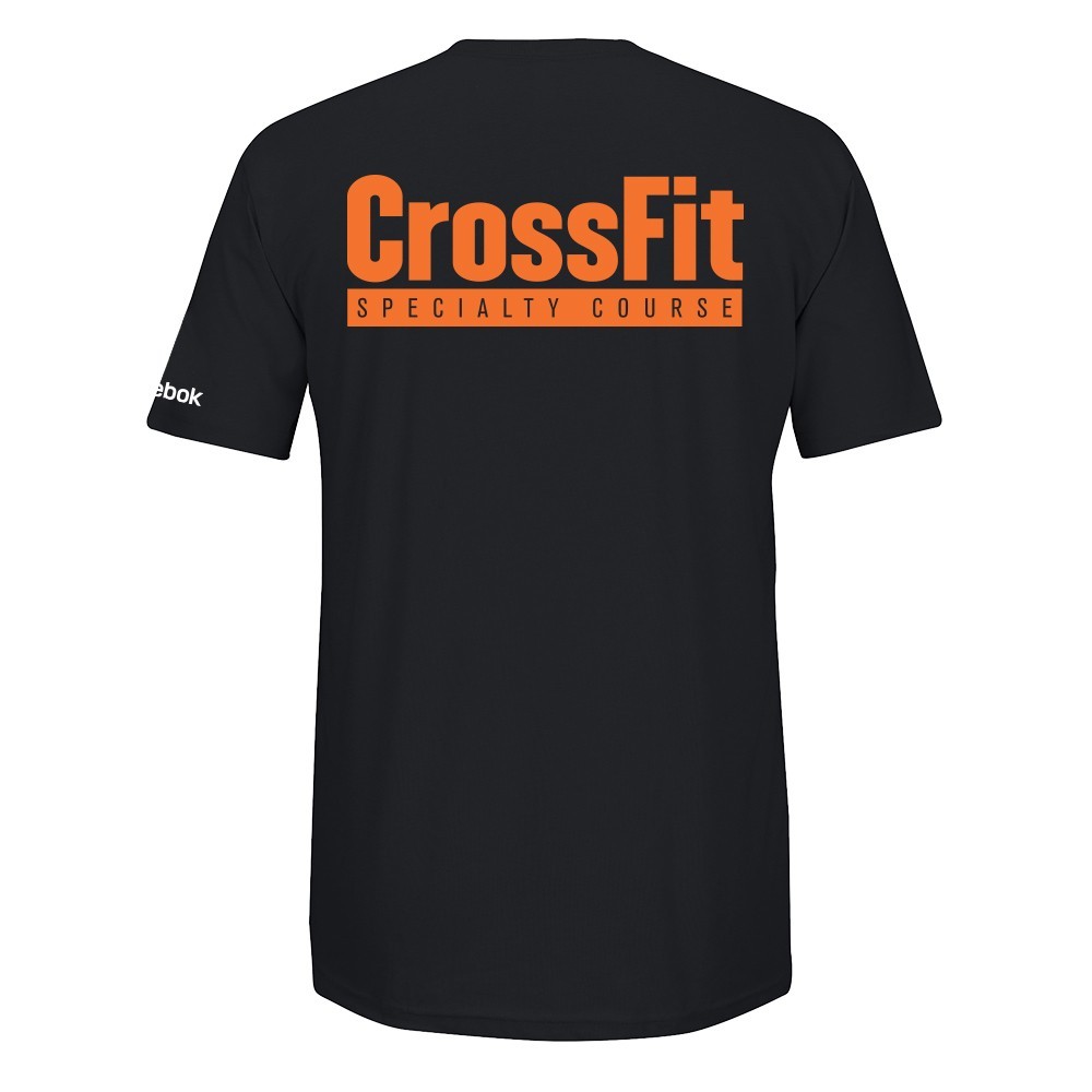 Reebok Crossfit Men's Specialty Course "Rowing" Black T-Shirt gallery