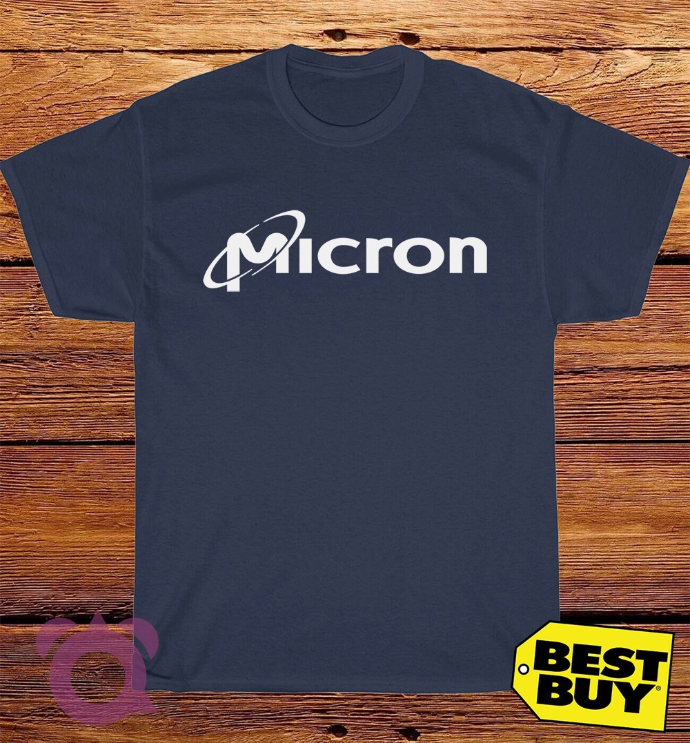 New Micron Technology Logo Men's Funny T-Shirt Made In USA Size S to 5XL gallery