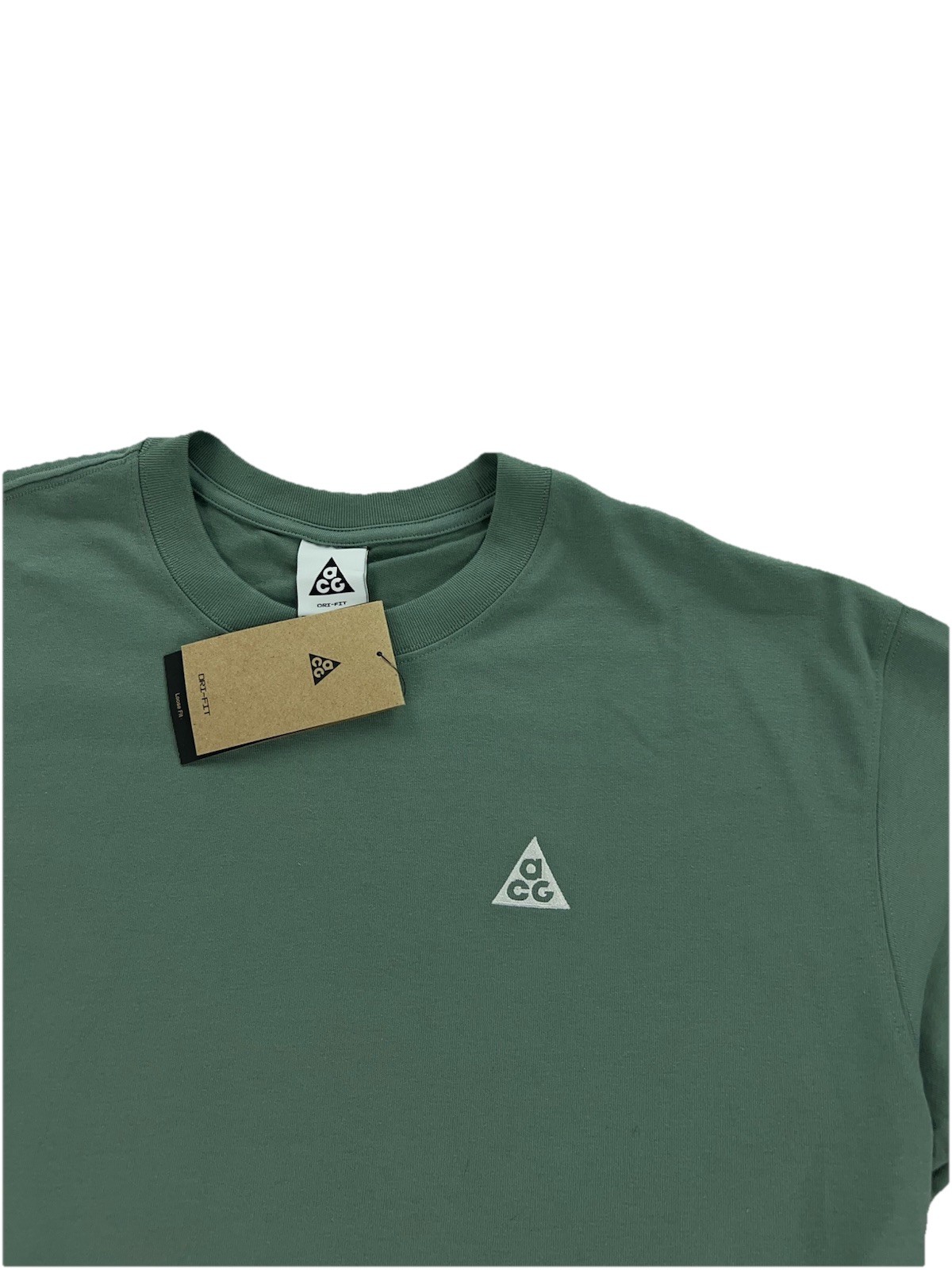 NEW Nike ACG Loose Fit Logo T Shirt Tee Max90 Green Mens HJ0798-364 gallery