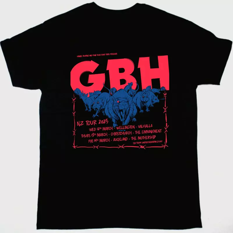 GBH NZ Tour 2025 T-Shirt Cotton Unisex Tee gallery