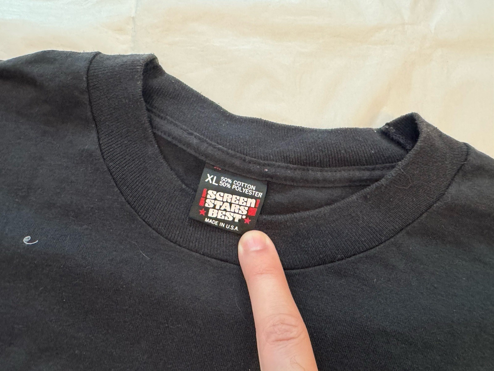 Alan Jackson - “Don’t Rock The Jukebox” Tour - 1992 Black - L EXCELLENT gallery