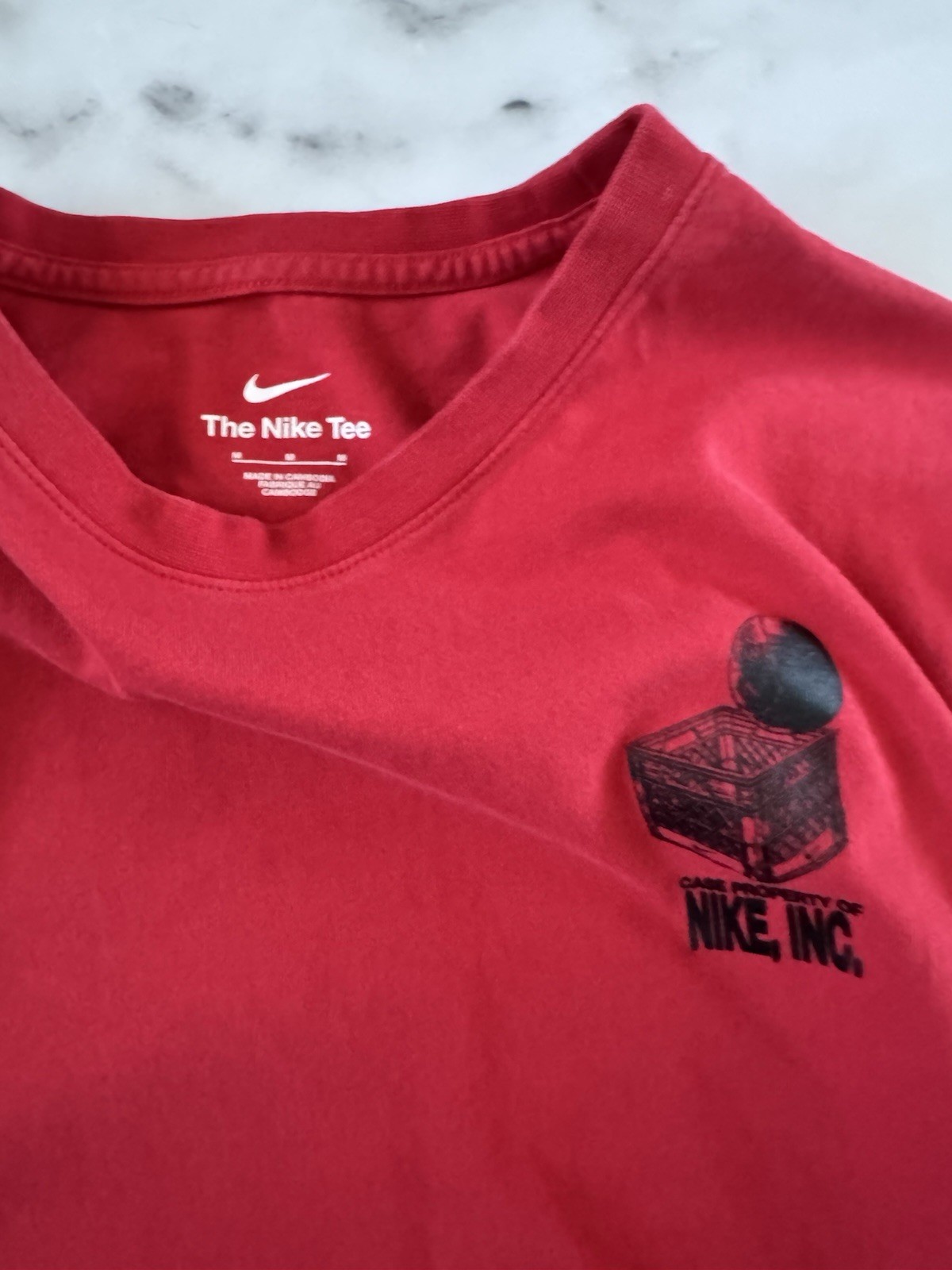 Men’s Nike T Shirt Red Size Medium Cool Graphic Design gallery