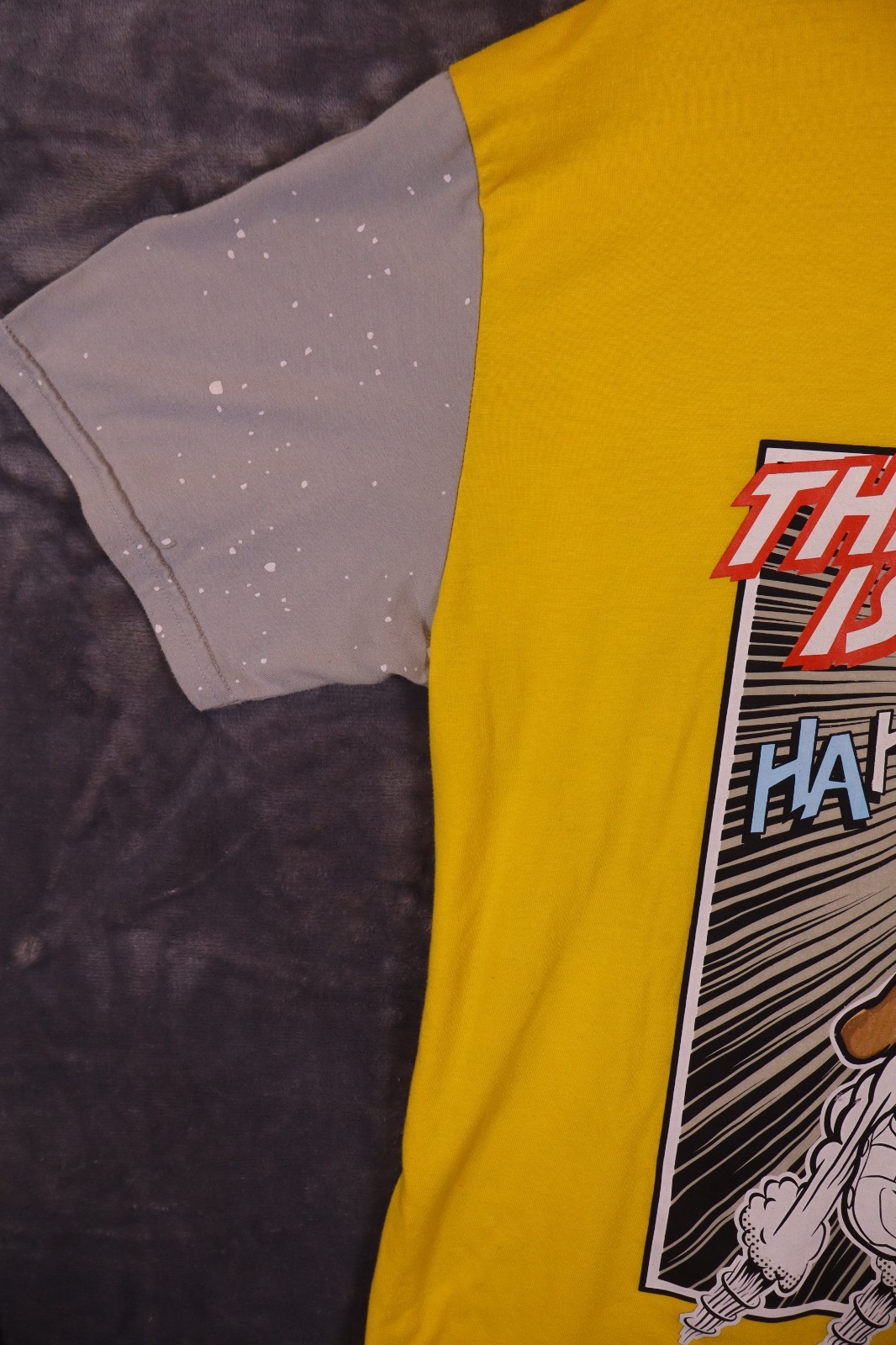 Bailey Apparel Hustle Bear T Shirt Mens 2XL Yellow Graphic Legend Urban City gallery