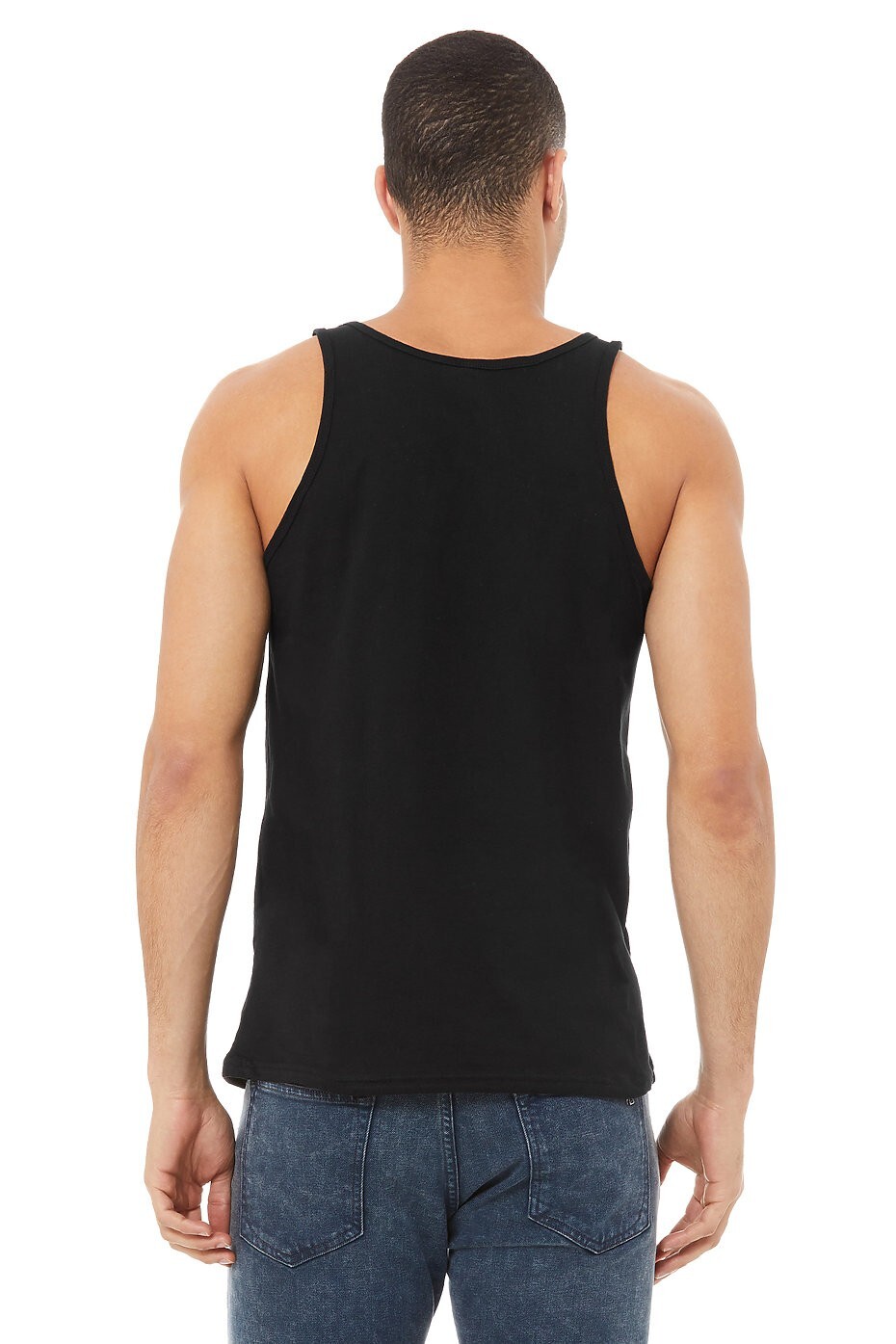 3 Pieces - BELLA + CANVAS 3480 Jersey Tank - Black gallery