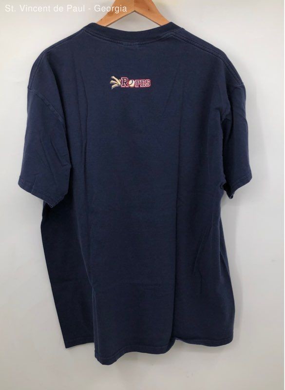 Men's Jerzees Blue Vintage USA Baseball Tee Shirt 90s- Size XL gallery