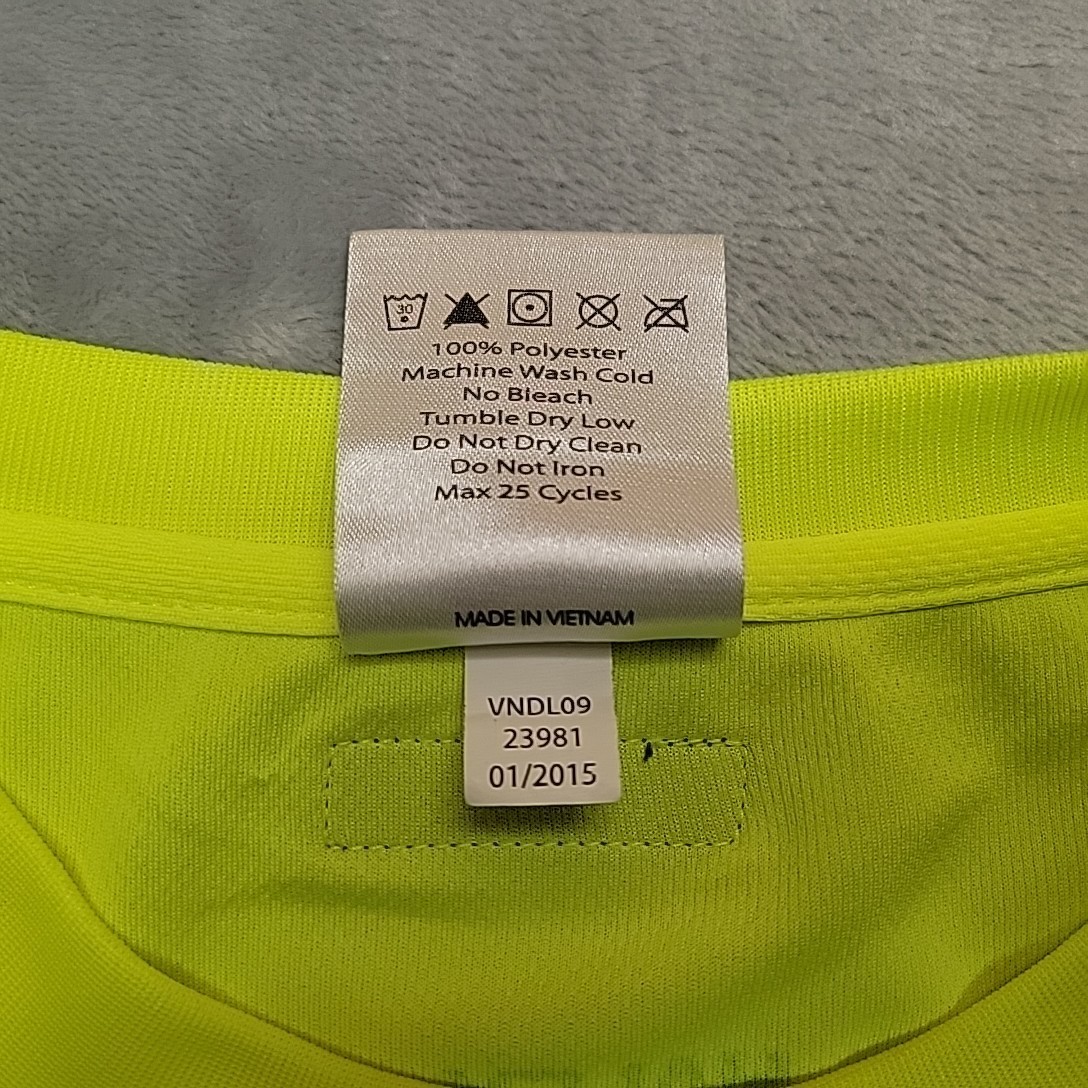 ML Kishigo Safety Shirt Mens XL Yellow Hi Vis Reflective ANSI 9110 Workwear gallery
