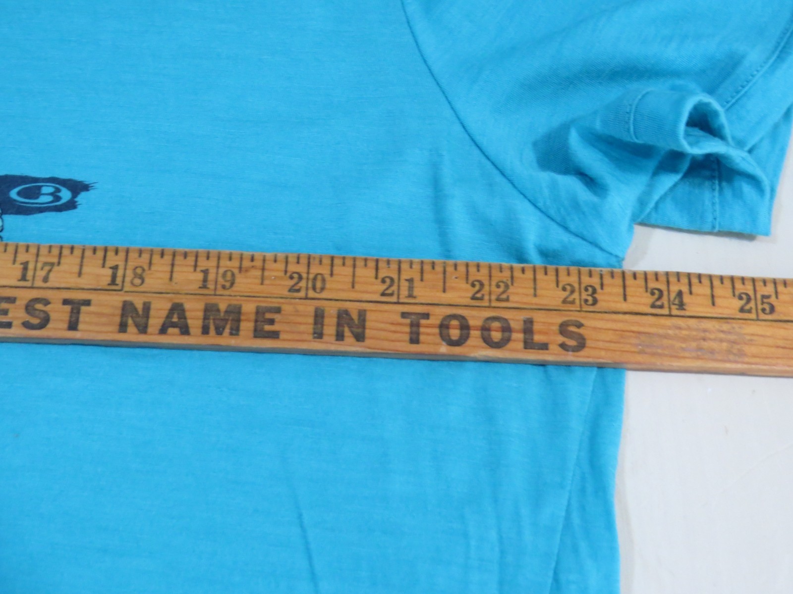 Icebreaker T Shirt XL Men's Merino Wool Short Sleeve Tee Blue Outdoor *STAINS gallery