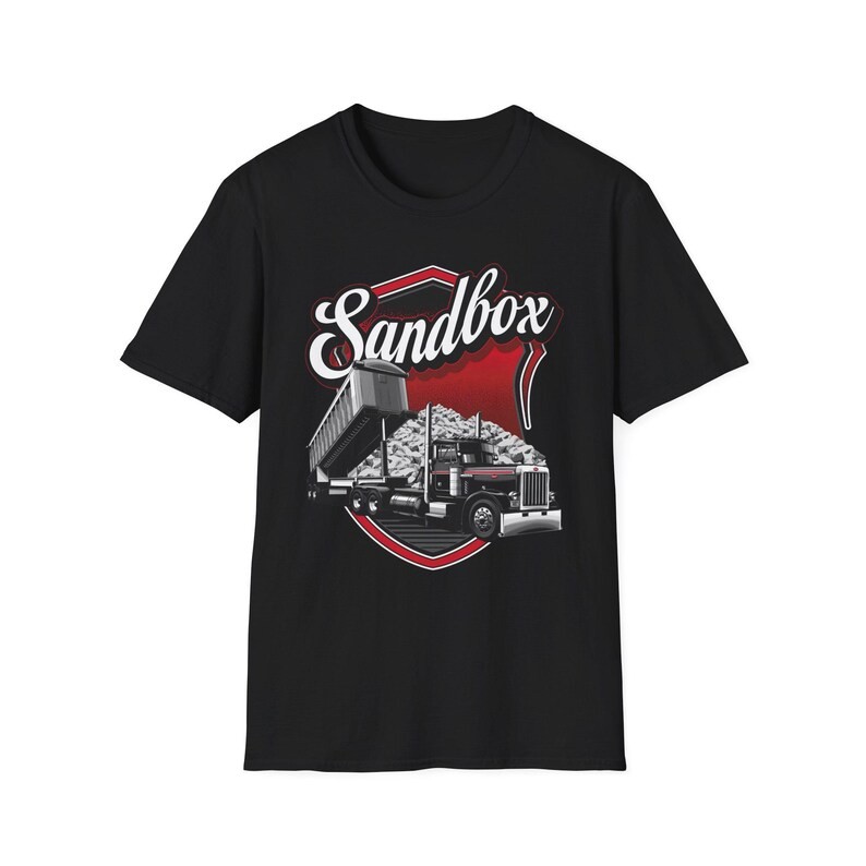 Sandbox Dump Truck Shirt Truck Driver Gift Construction Worker Shirt Gravel Haul gallery