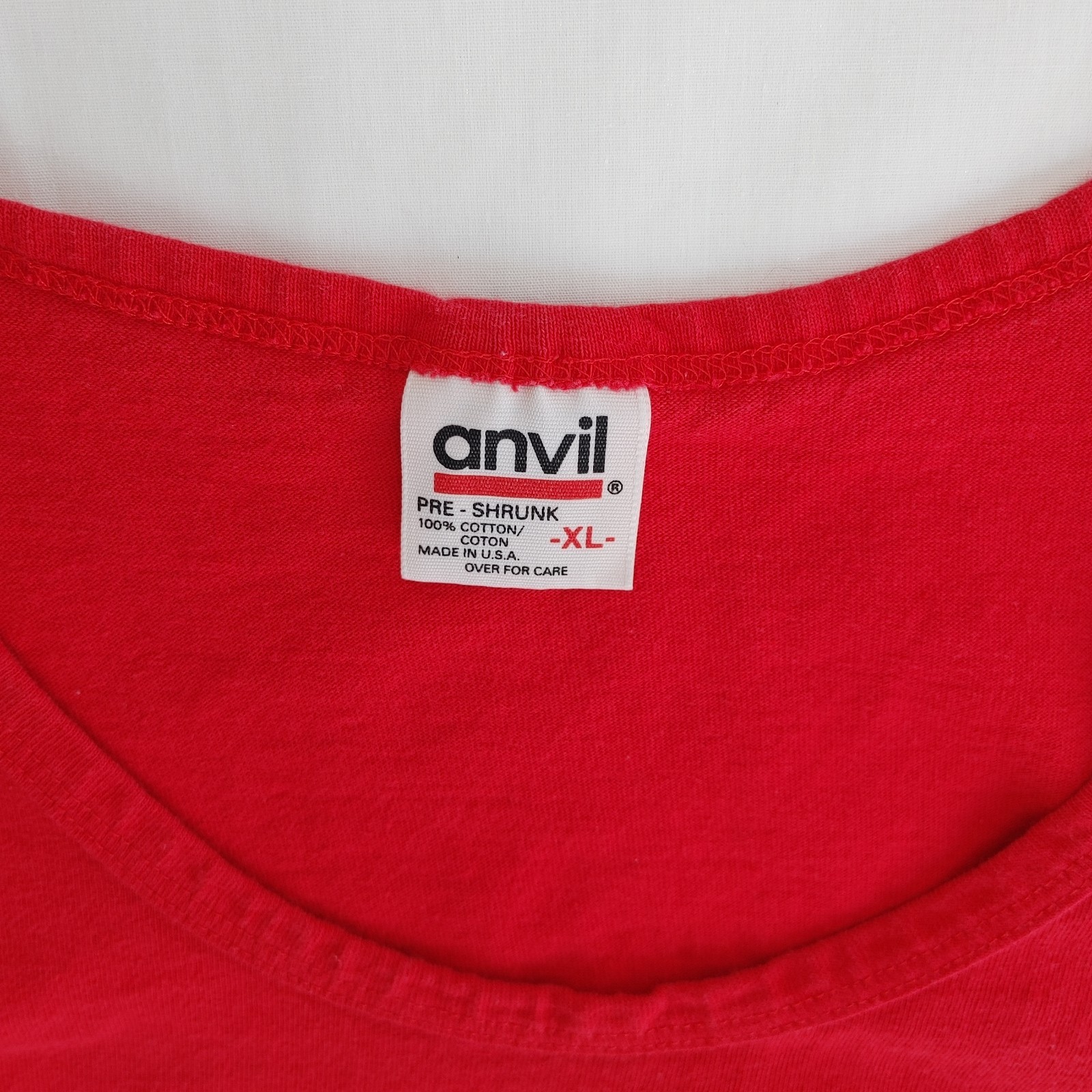 Vintage Anvil YMCA Aquatic Staff Tank Top 100% Cotton Made In USA Size XL gallery