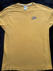 Nike Sportswear Revival Move To Zero Heavyweight T-Shirt Wheat Gold