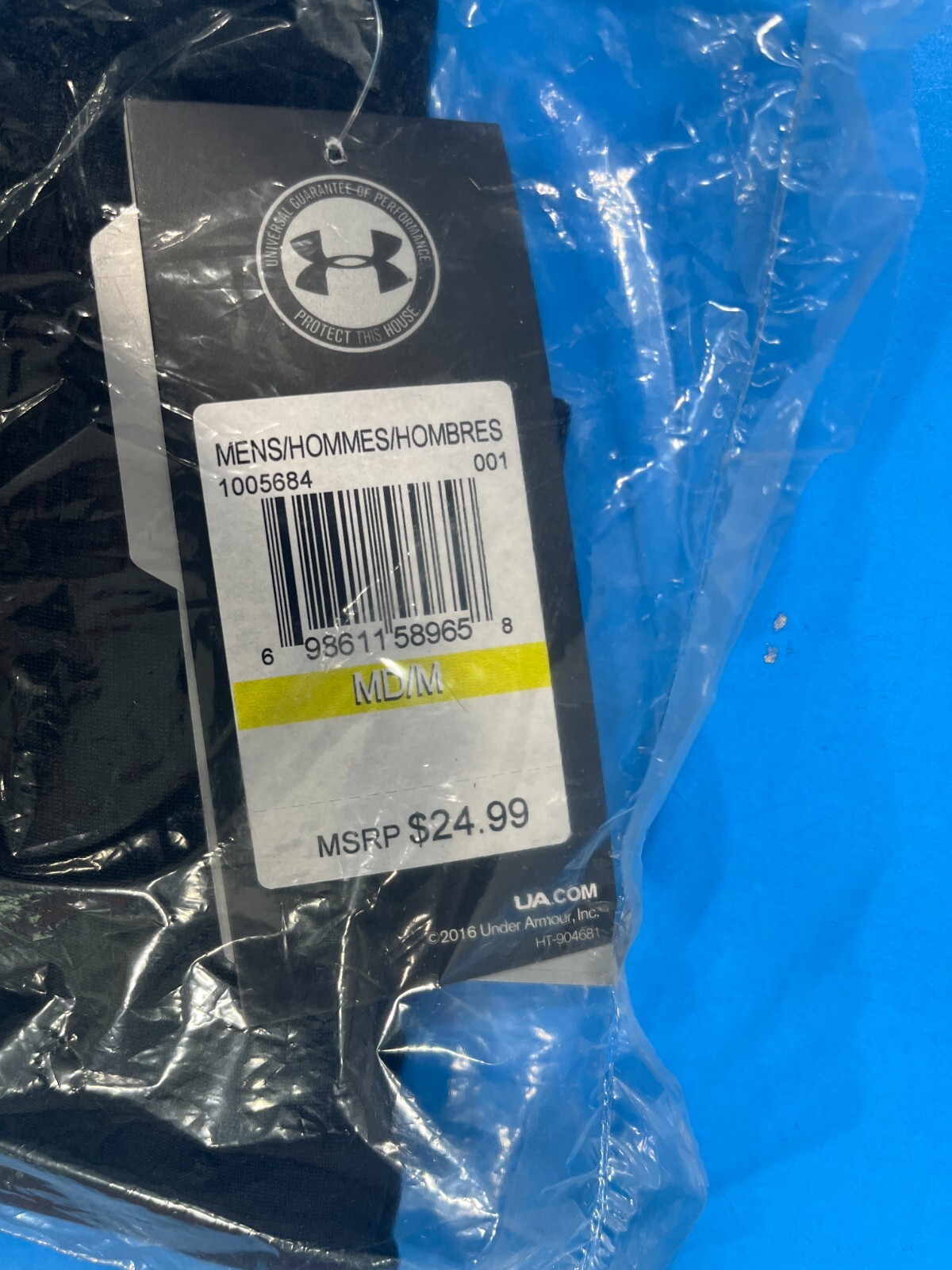MEDIUM Under Armour 1005684 UA Tactical Tech Short Sleeve T-Shirt BLACK gallery
