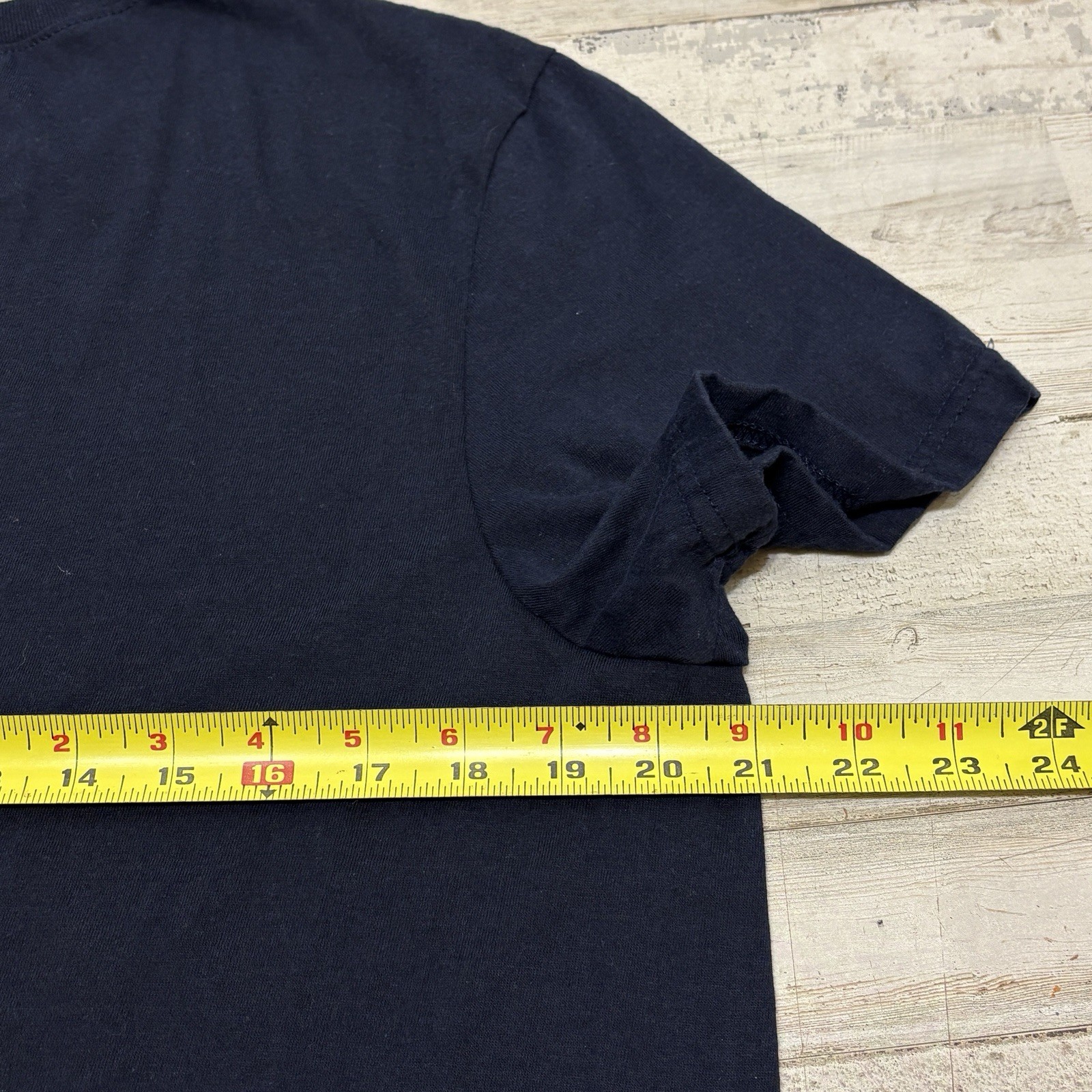 True Religion Black Men's Cotton T-Shirt Size L Silver Graphic Logo Short Sleeve gallery