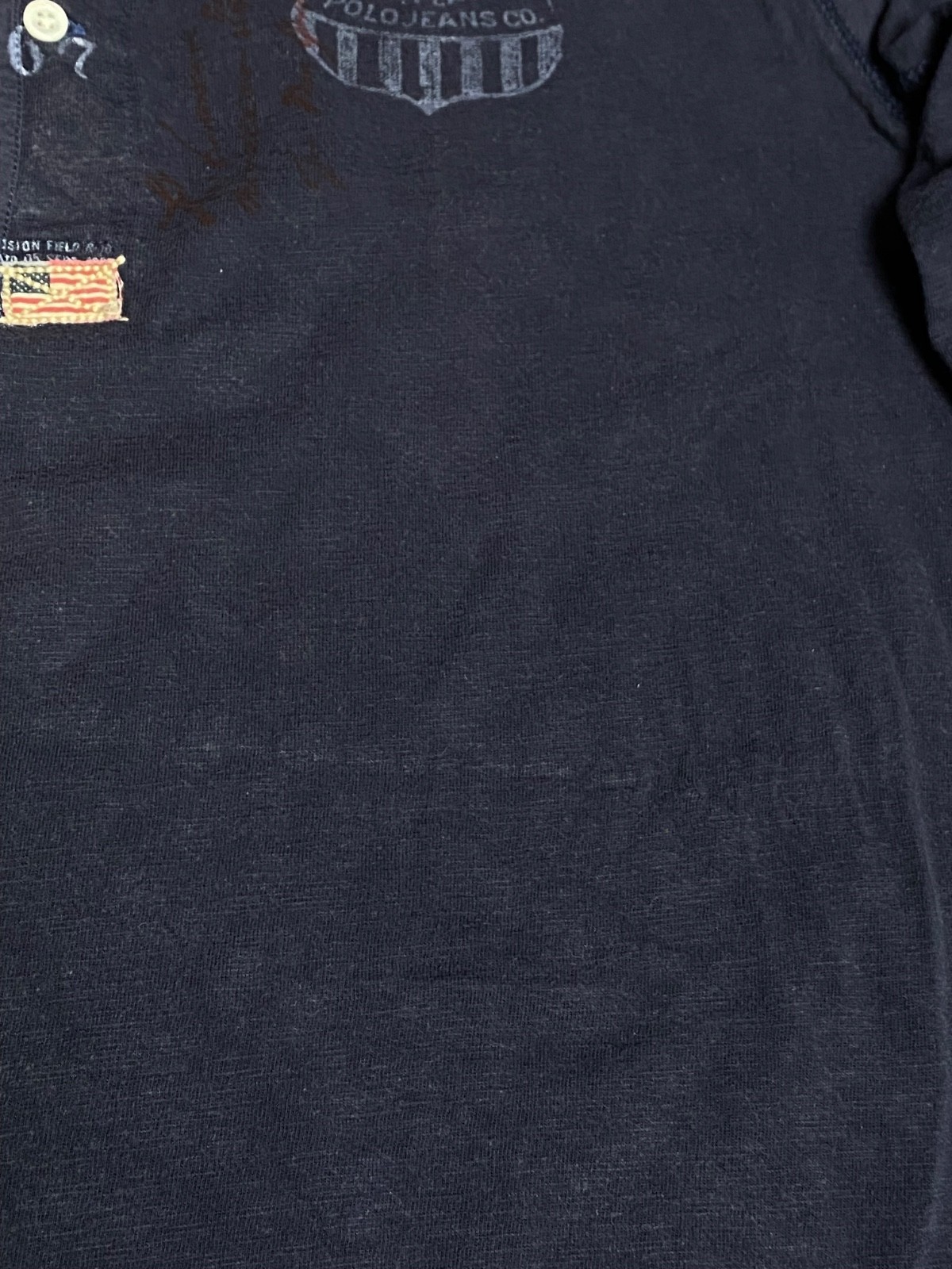 Vintage Polo Jeans Co Ralph Lauren Men’s Long Sleeve Shirt Sz L 90s Avangard Y2K gallery