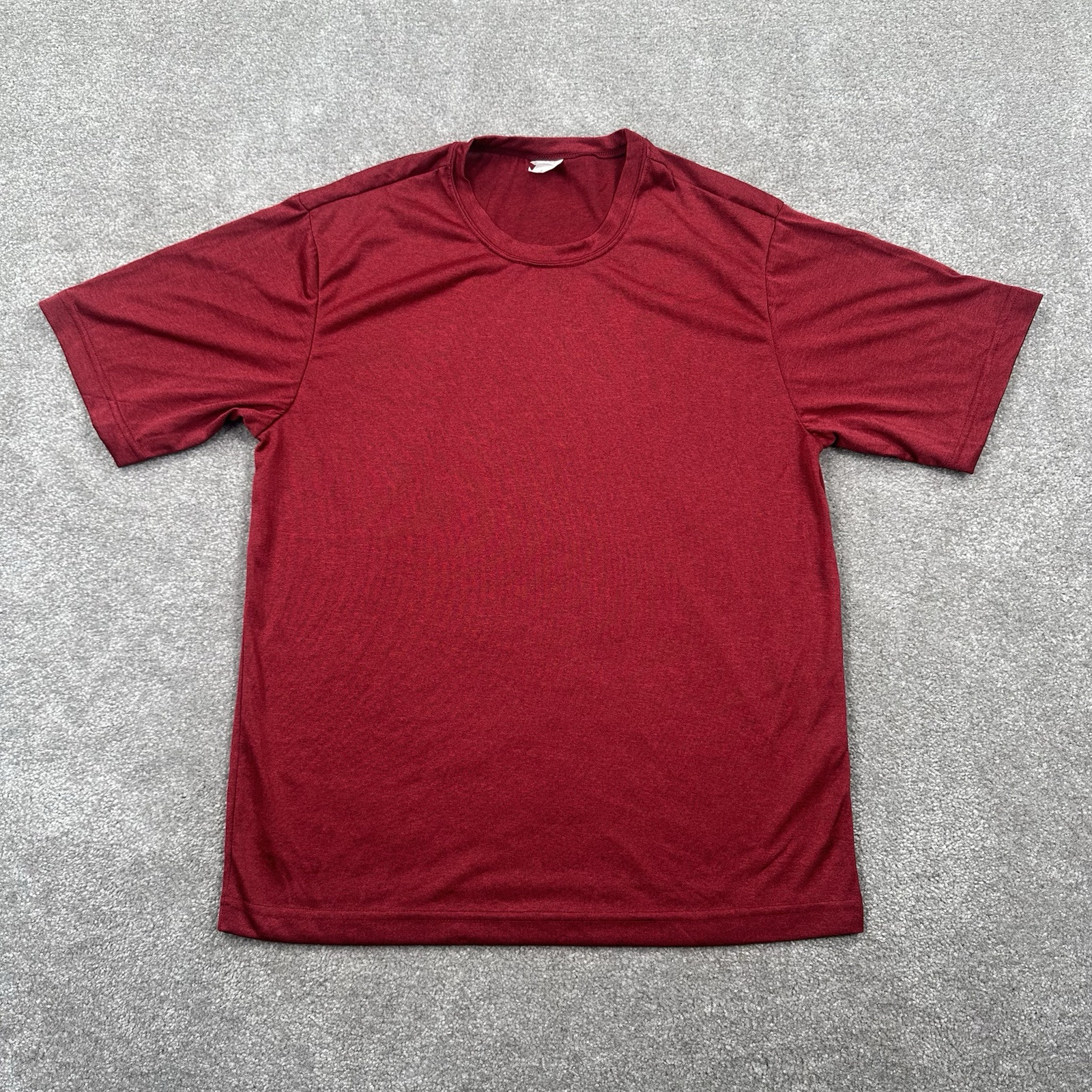 Sport-Tek Adult T Shirt Size Small Dark Red Short Sleeves Activewear gallery