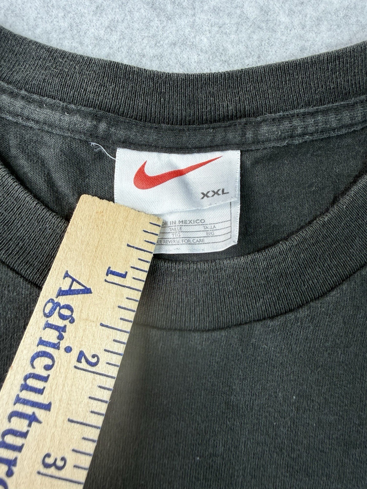 Vintage Nike Bo Jackson You Dont Know Diddley T Shirt Mens 2XL Faded Black 90s gallery