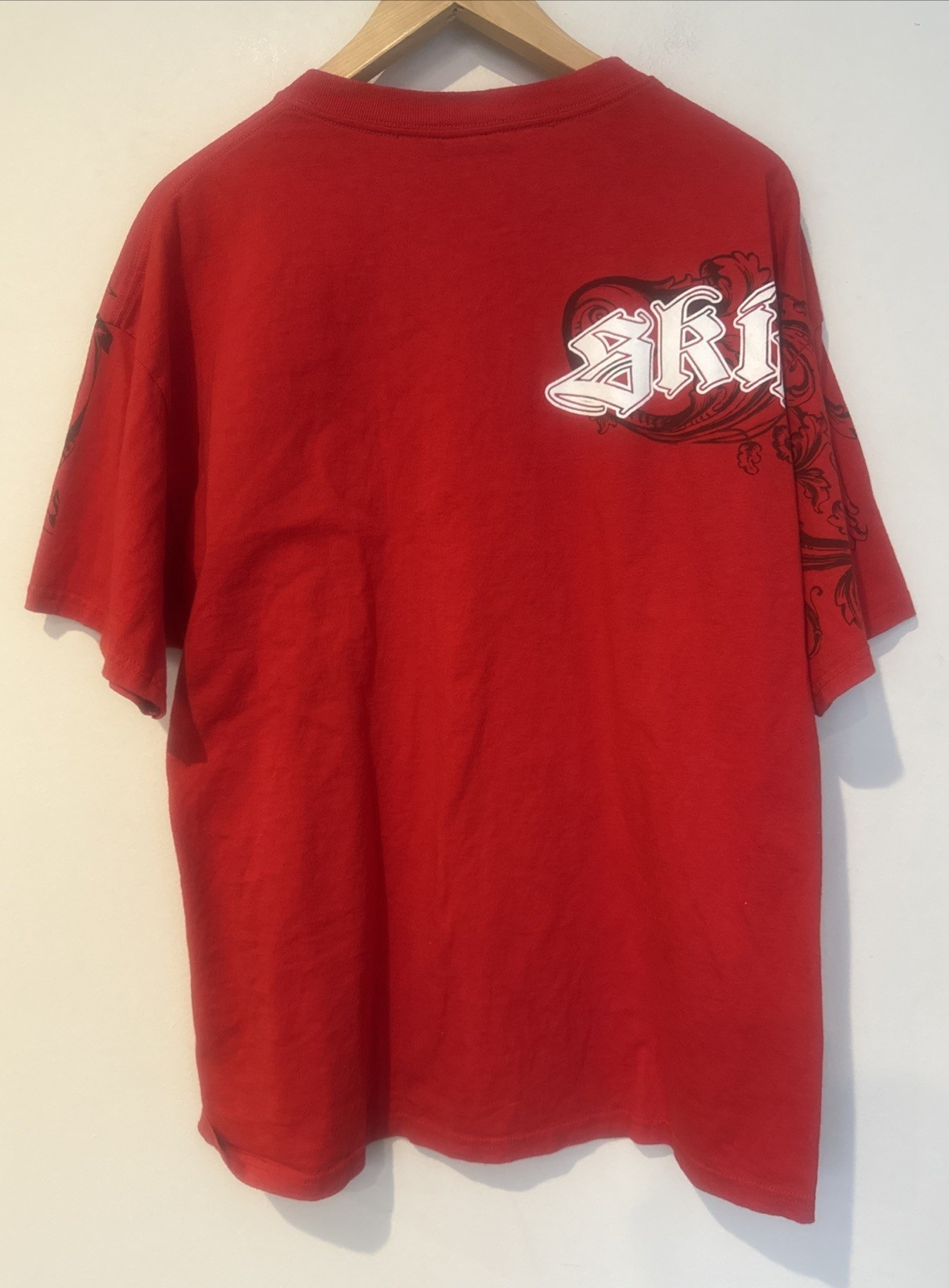 Skin Industries Mens XL Shirt Graphic Grunge Punk Skater Tattoo Vintage Y2K gallery