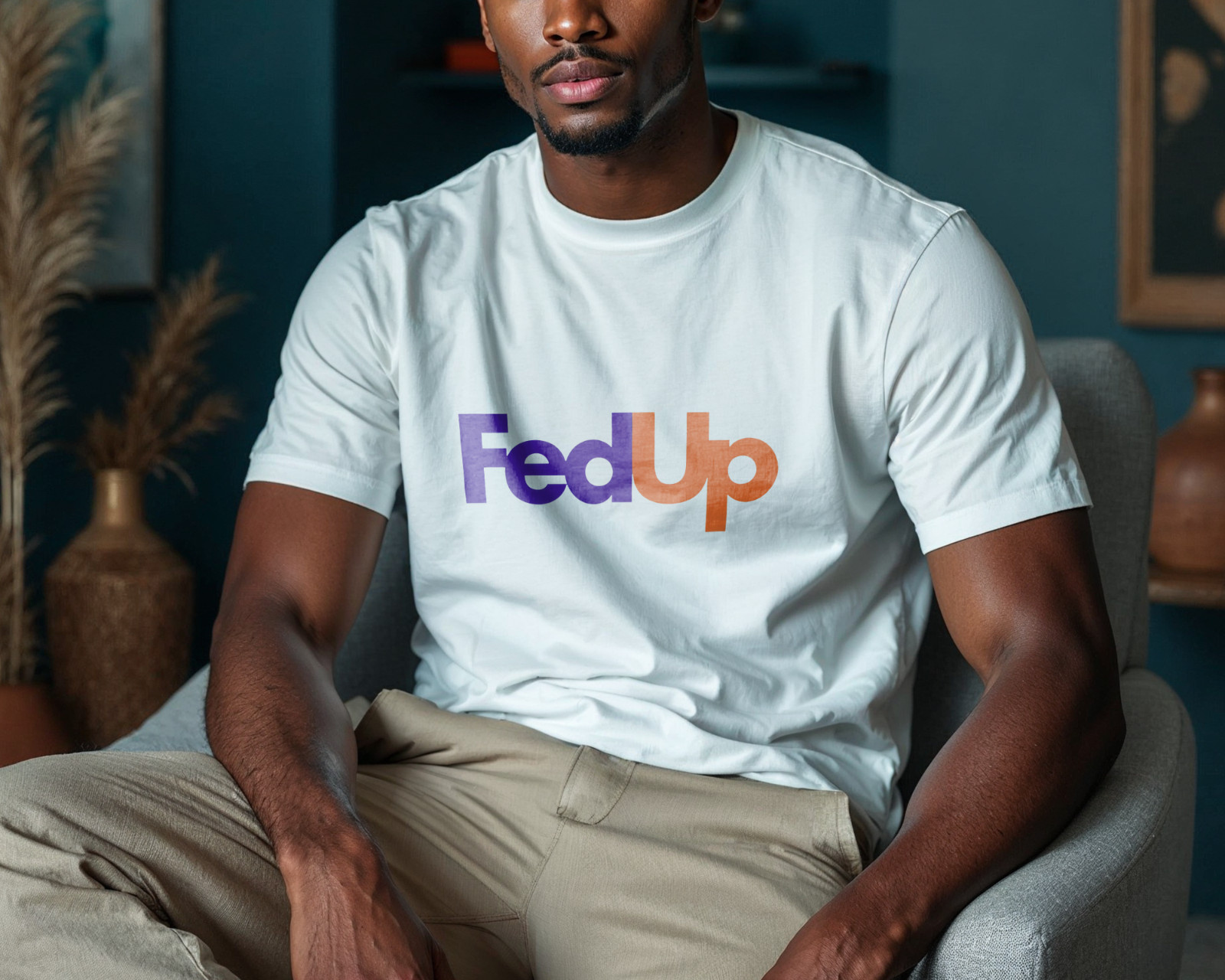 FedUp Parody T-Shirt Funny Slogan Graphic Tee Sarcastic Humor Shirt A23 gallery