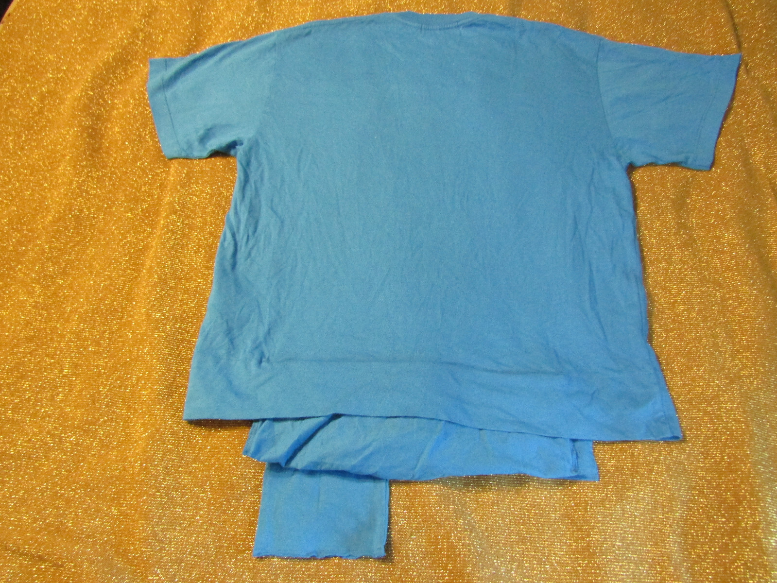 AMBUSH , Deep Wate Blue Packable Waist Pocket Short Sleeve T-shirt NWOT Sz Small gallery