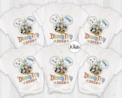 Personalized Theme Park Trip 2026 Family Vacation Shirts