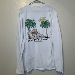 Vineyard Vines Suns Out Buns Out Shirt 3XB Big Tall Burger Summer Pocket BG1