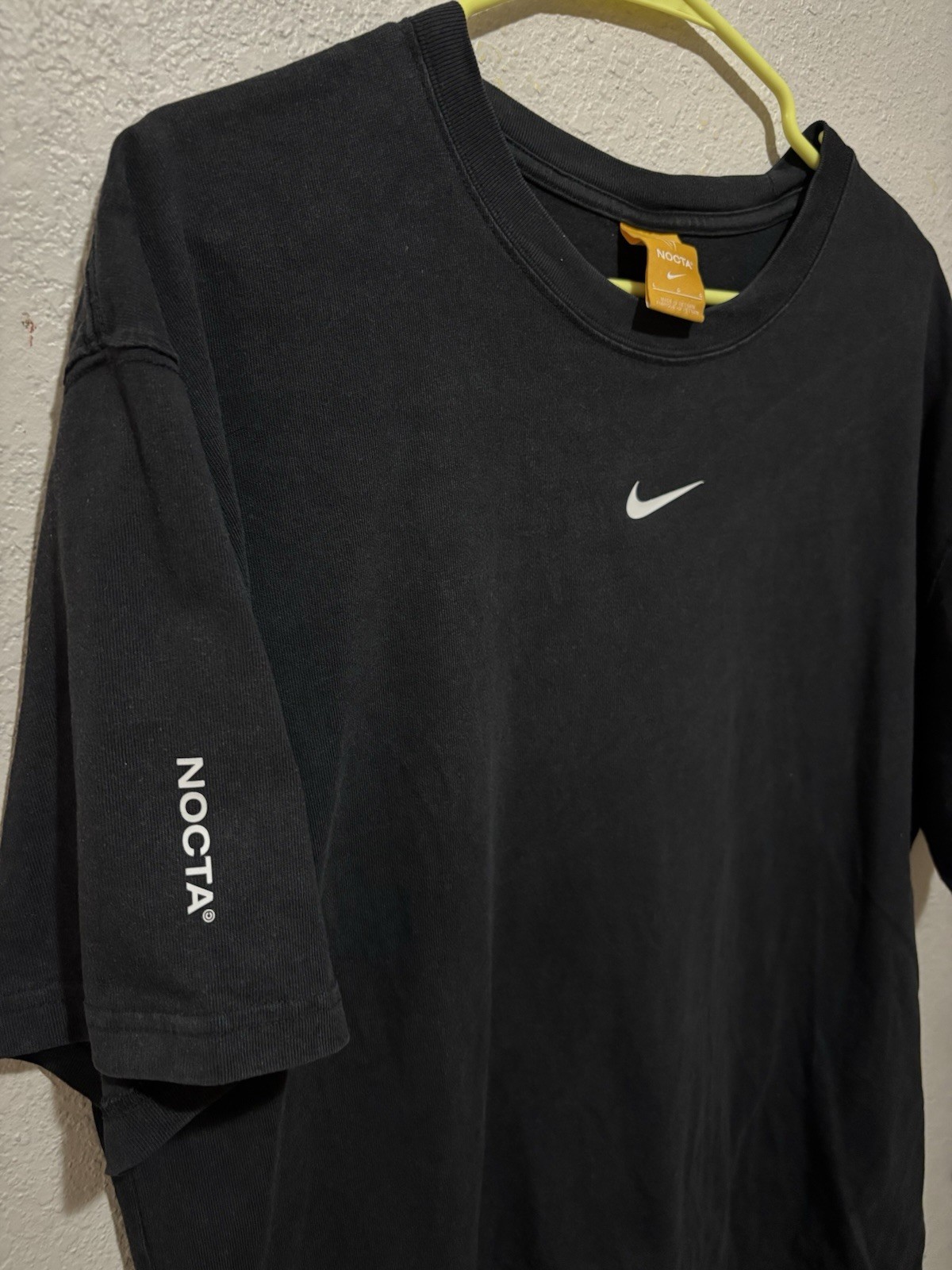NIKE X DRAKE NOCTA MEN’S BLACK T SHIRT ICEMAN SIZE LARGE OVO