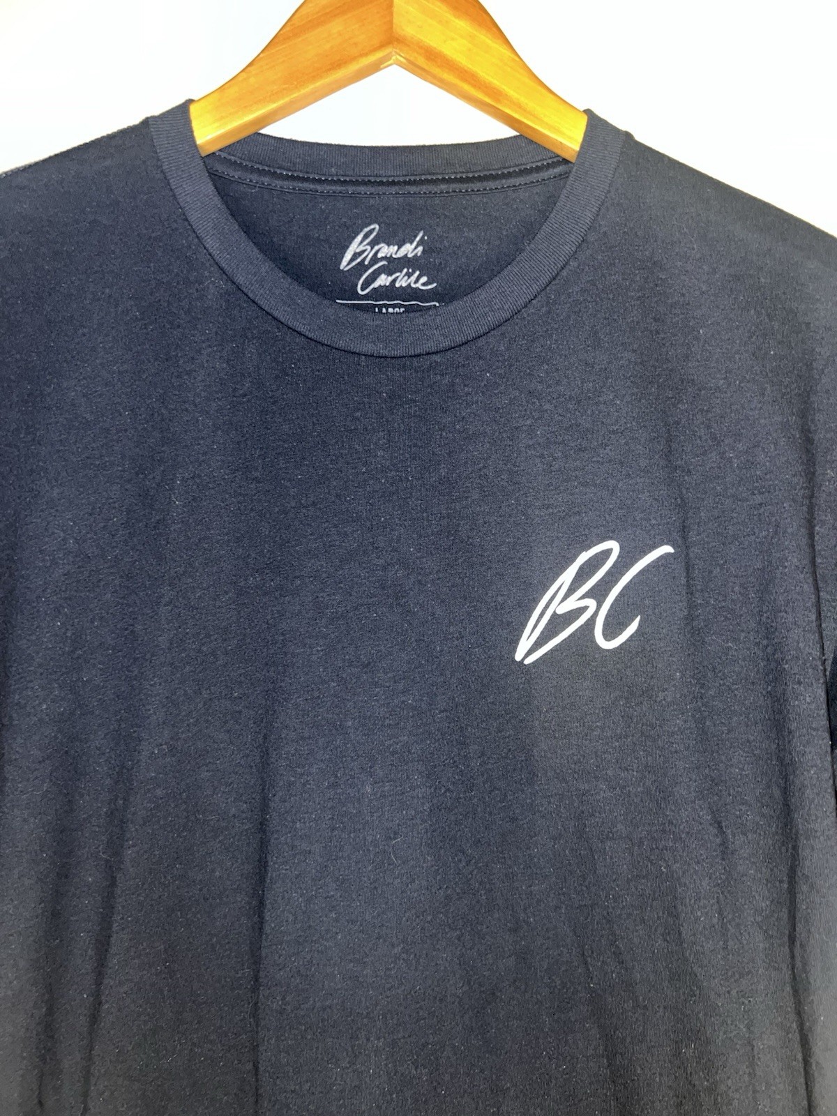 Brandi Carlile Concert T-Shirt Mens Medium Portrait Graphic Tour Merch Black Tee gallery