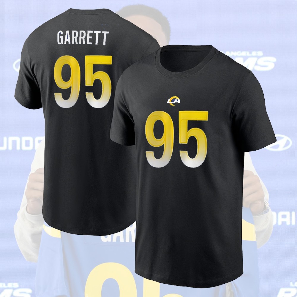 WELCOME! Myles Garrett #95 Los Angeles Team 2026 Name and Number Gift For Fan gallery
