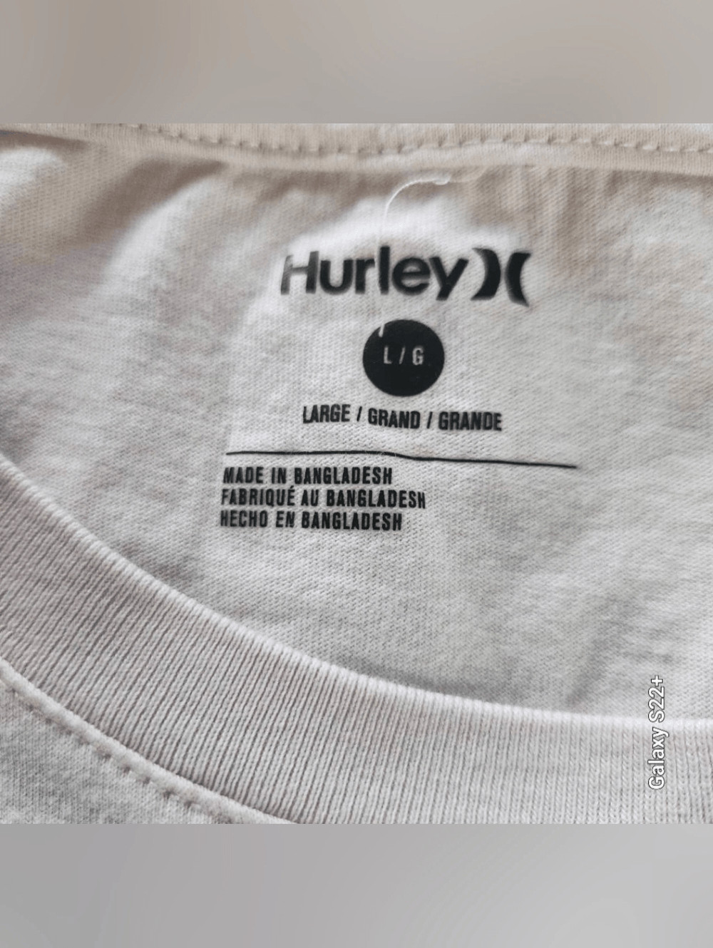 E21 Hurley Light Pink T-shirt with Navy Logo gallery
