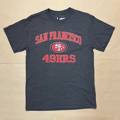 San Francisco 49er’s Gray T-Shirt Medium