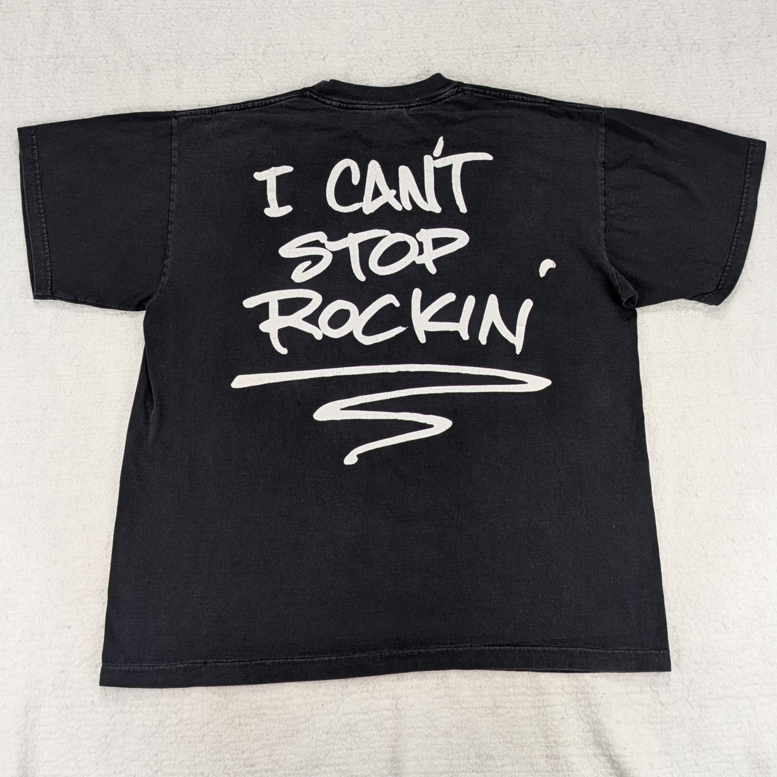 Vtg 90s REO Speedwagon Single Stitch T-Shirt Mens XL Band Can't Stop Rockin 1994 gallery