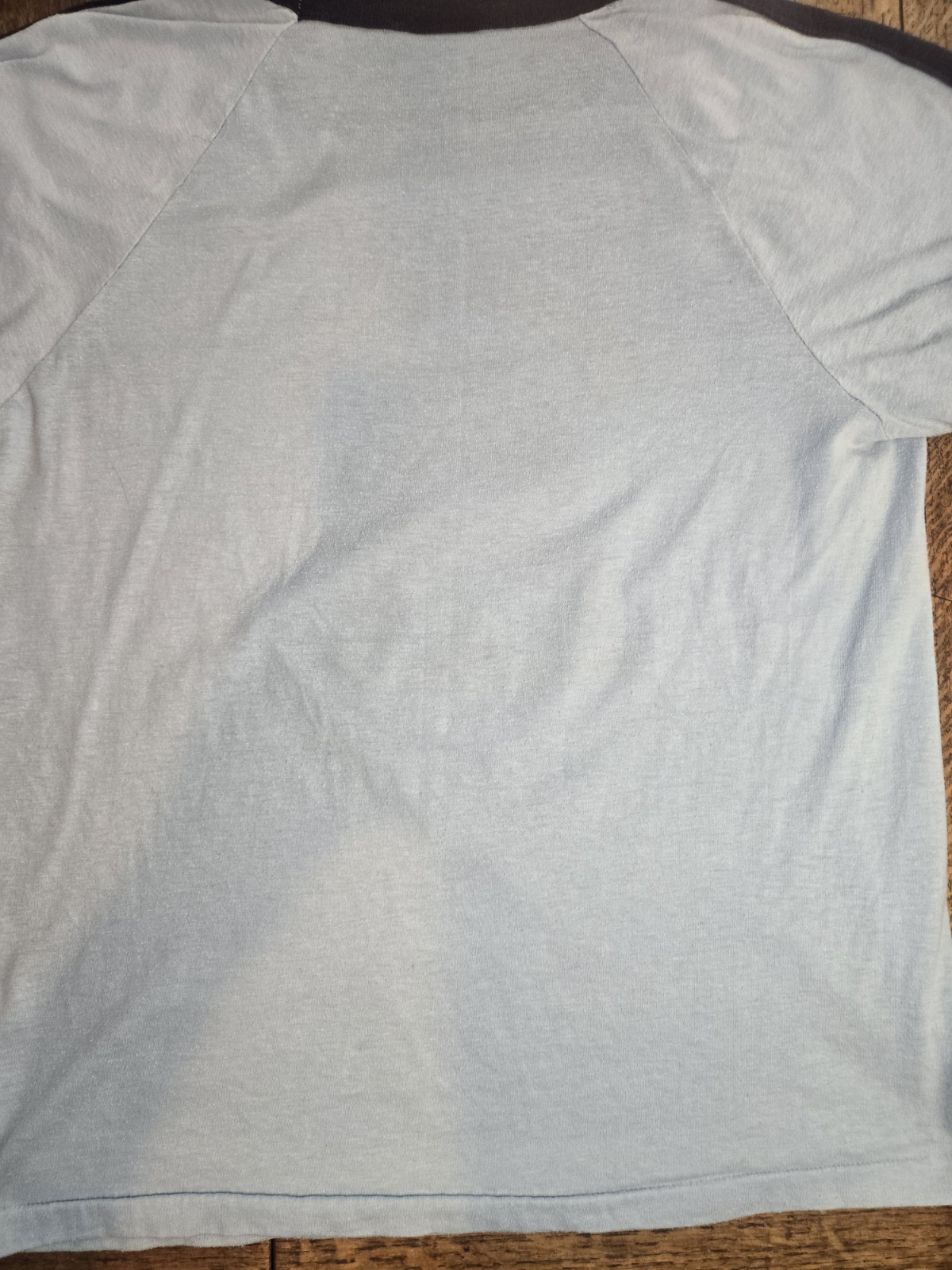 True Vintage 70s Orient Express T-shirt Xl Single Stitch Hem Ringer Stripes Enco gallery