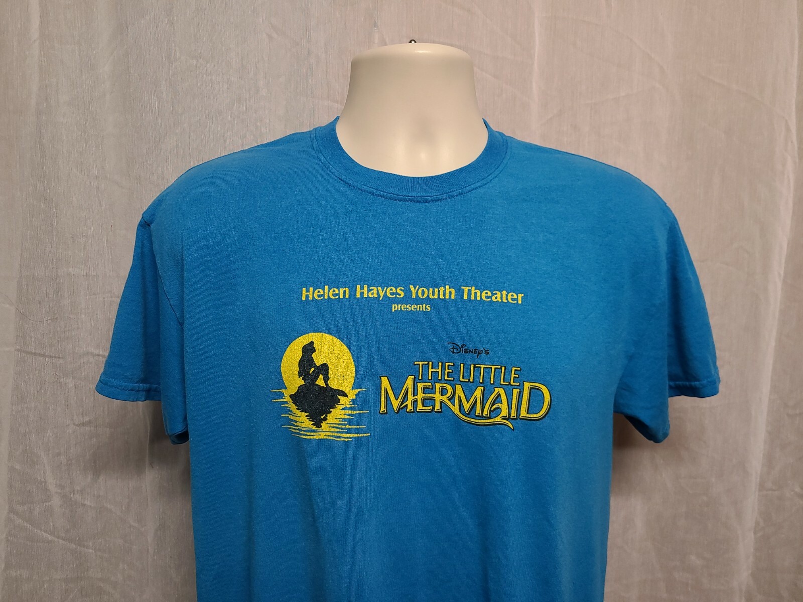 The Little Mermaid Adult Medium Blue TShirt gallery