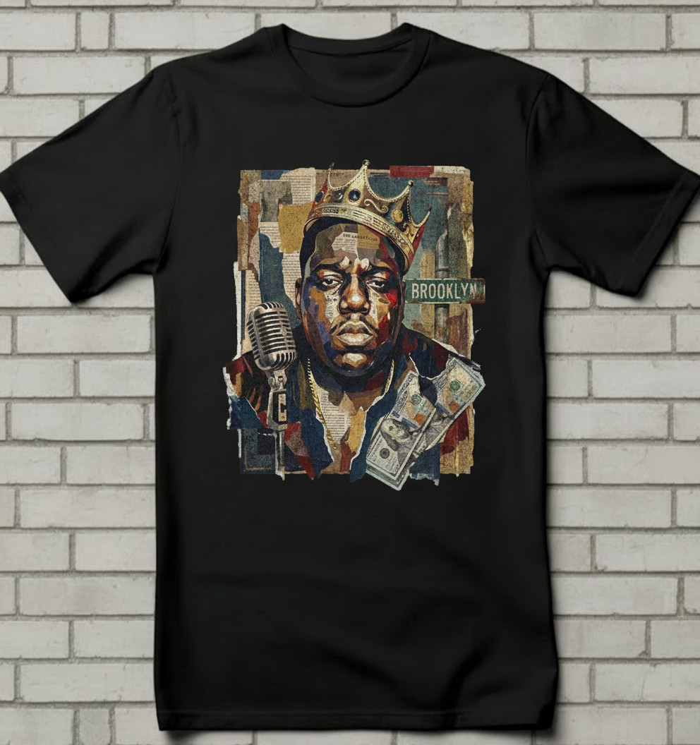 NOTORIOUS BIG CUSTOM DESIGN - T-Shirt Size S-5XL gallery