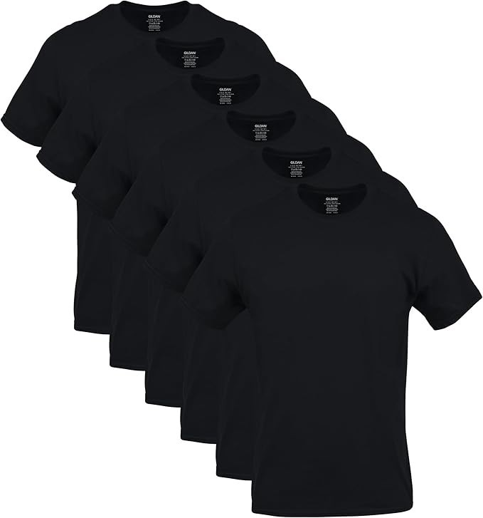 Gildan Men’s Crew T-Shirts, Multipack