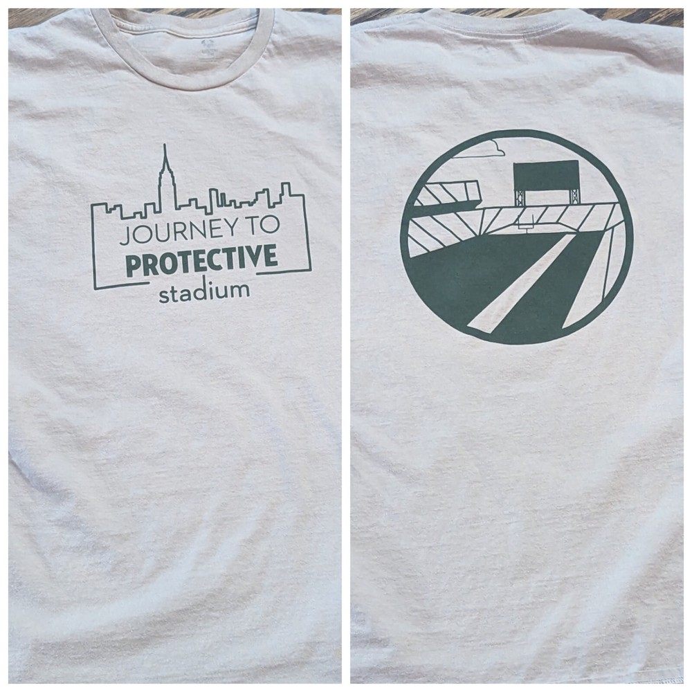Protective Stadium SHIRT (23.5×29) Birmingham Alabama UAB Football USFL Stallion