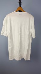 Giorgio Armani Mens Medium White V-Neck T-Shirt Made In Italy Cotton – SEE SIZE