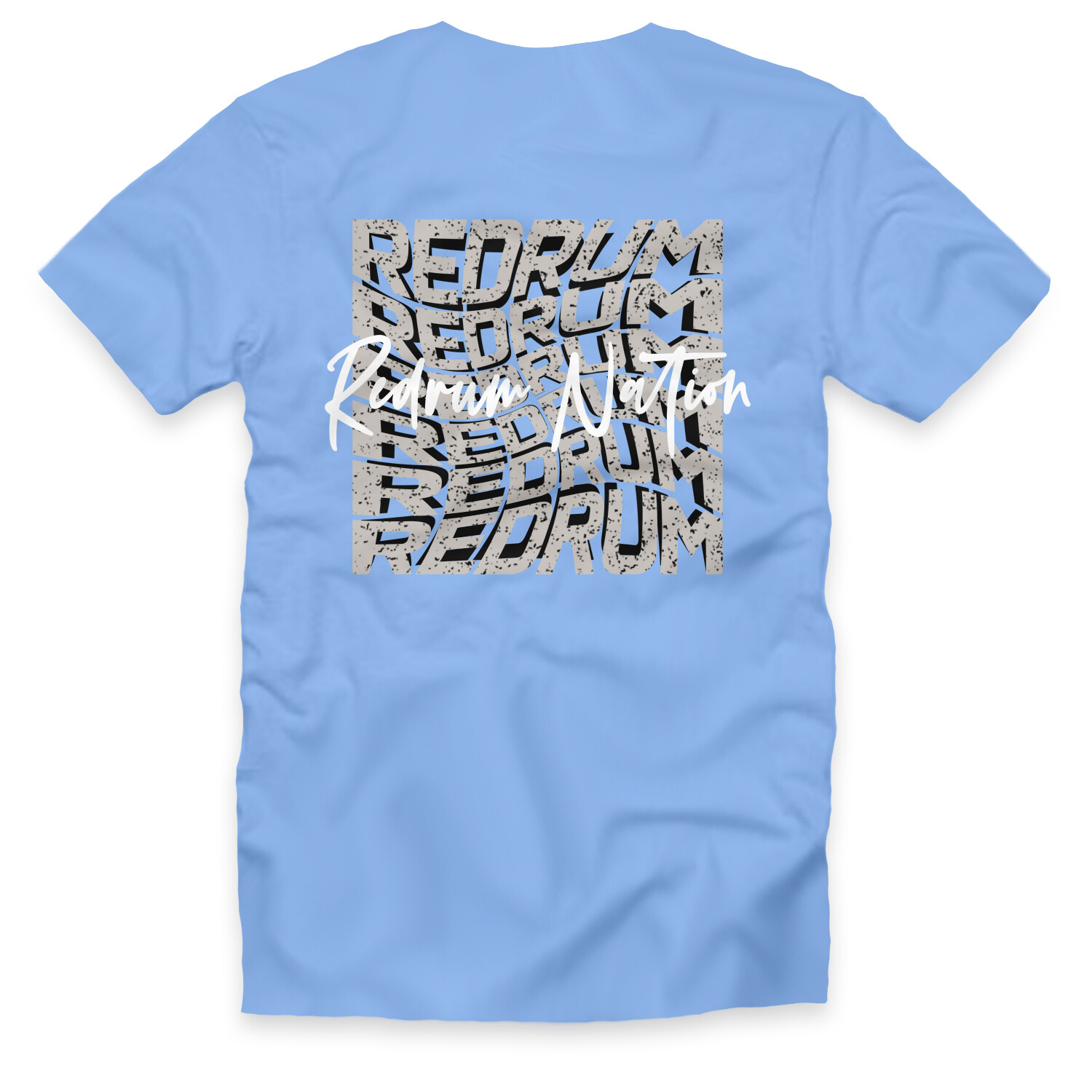 Powder Blue 4 Redrum Nation v9 T-Shirt gallery