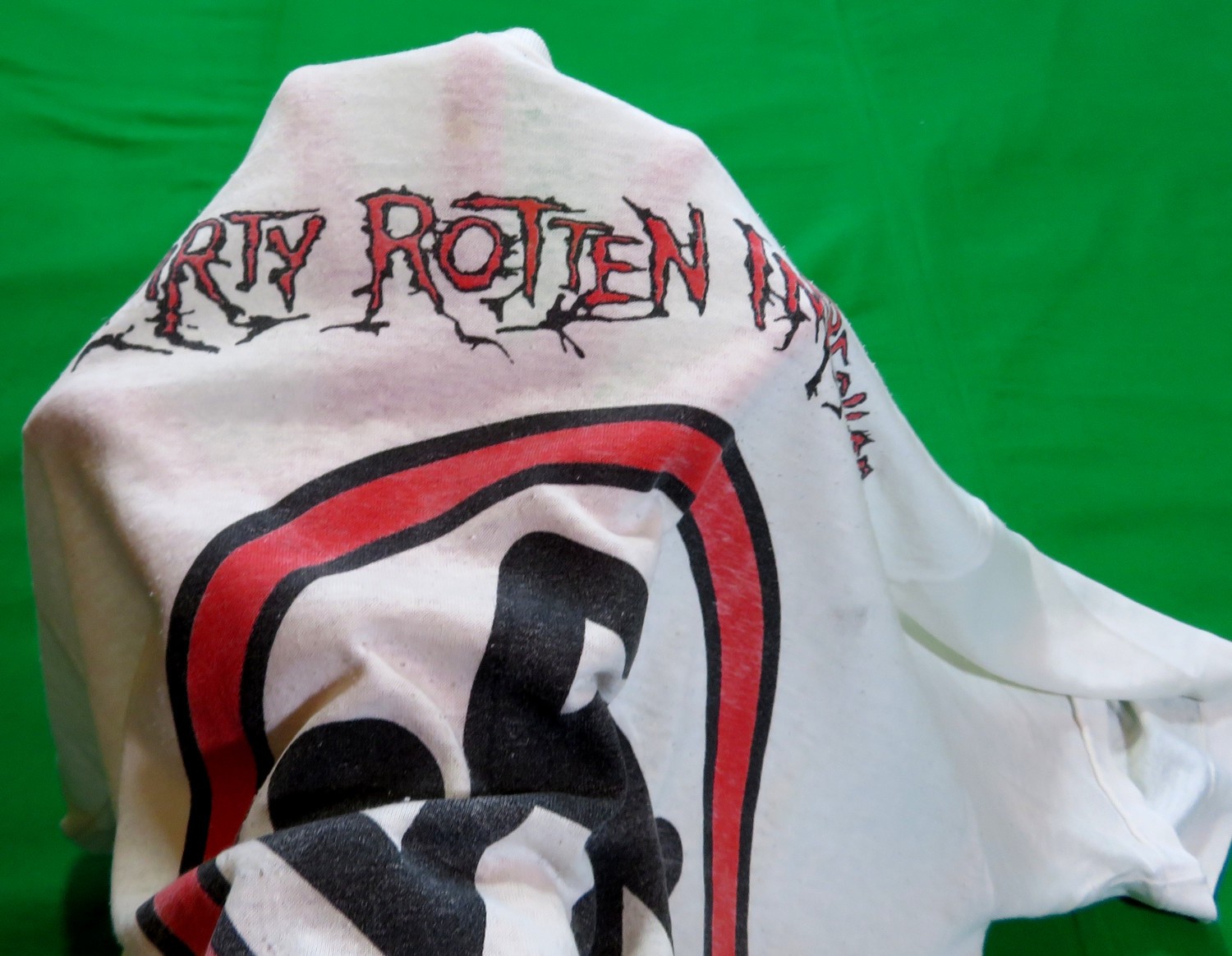 Dirty Rotten Imbeciles Vintage T Shirt 1980's Tour DRI Crossover Thrash Skank gallery