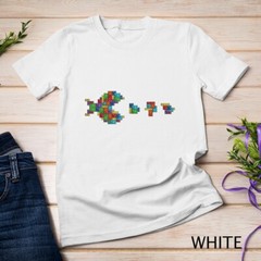 Fish Master Builder Kids Building Blocks Bricks Toys Gift Unisex T-shirt