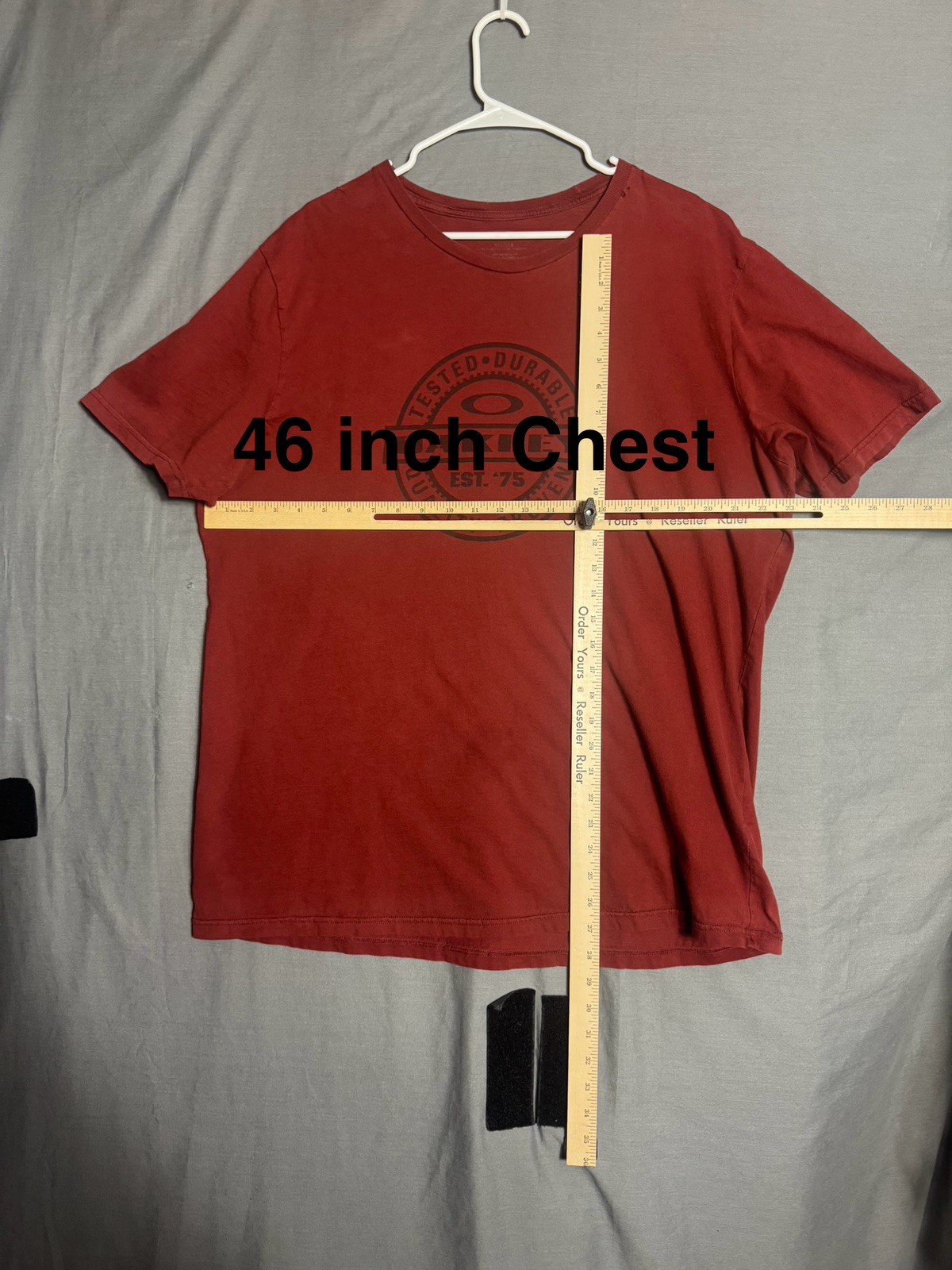 Oakley Shirt Mens 2xlarge Skate Active Running Jogging **See Pics & Measurement gallery