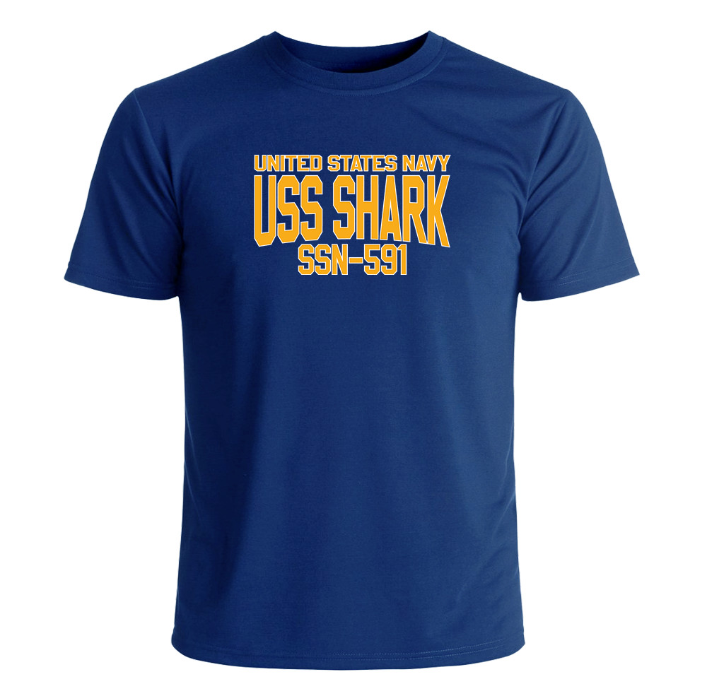 USS Shark SSN-591 T-Shirt US Navy Officially Licensed