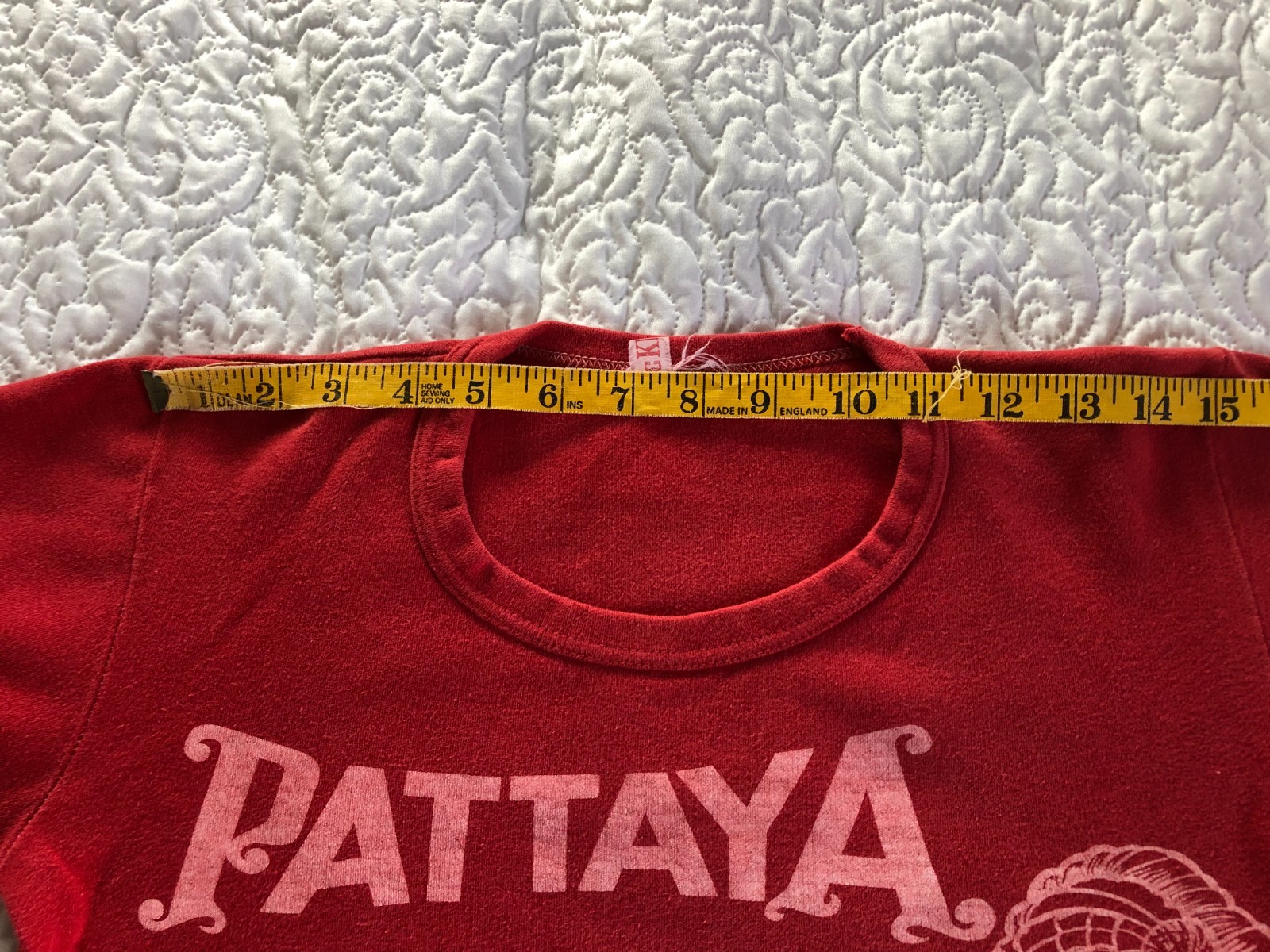 Vintage 1970's T-Shirt - Thailand - Pattaya Beach gallery