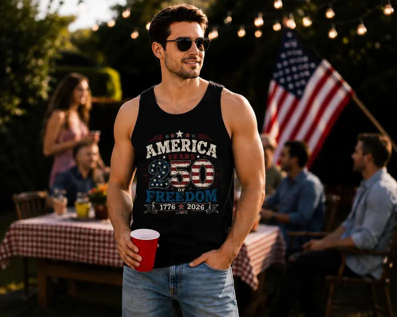 America Freedom Tank Top