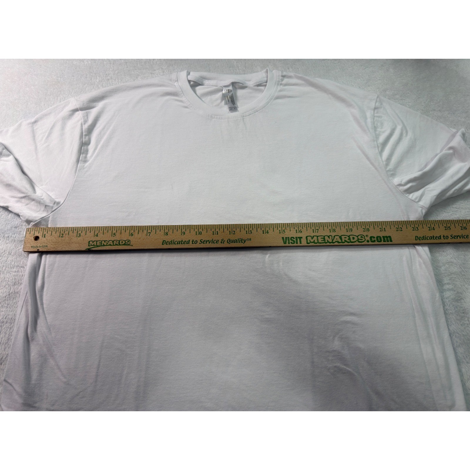 Royal Avalon Sun-Ray Bamboo Cotton Blend UPF 50+ White T-Shirt Mens XL gallery