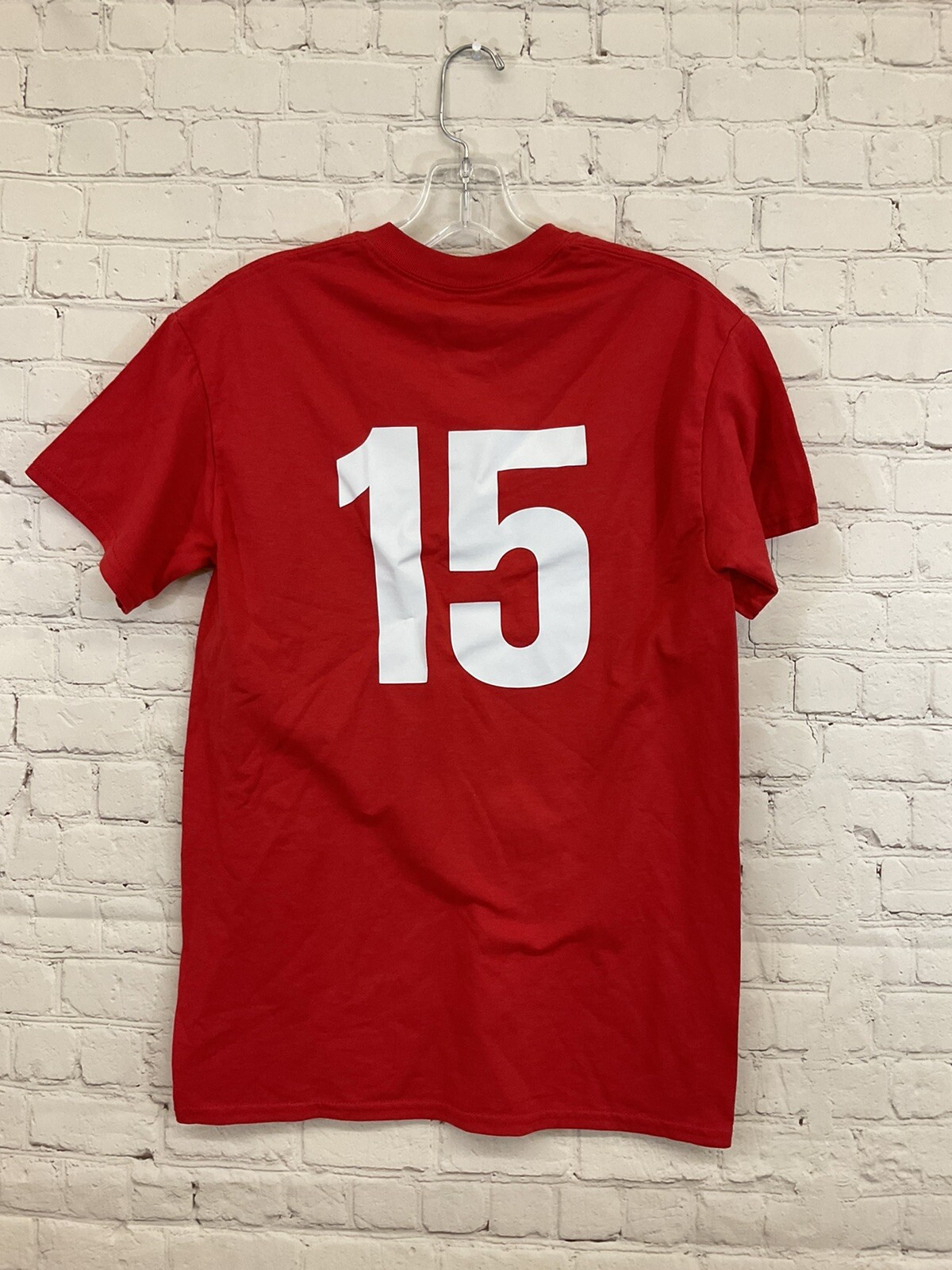 Gildan Adult Unisex DryBlend 50/50 G800 #15 Small Red SS Crew Neck Tshirt New gallery